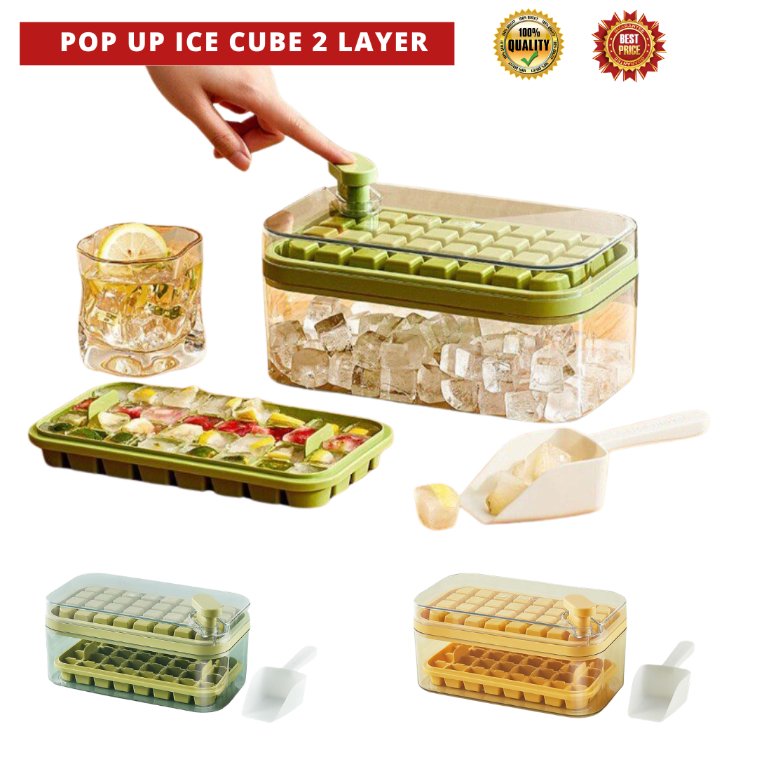 POP UP ICE CUBE 2 LAYER