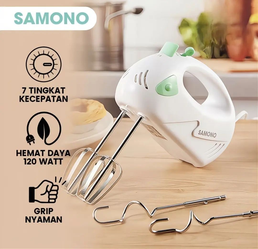 Samono Mixer 7 Tingkat kecepata SW-HM120