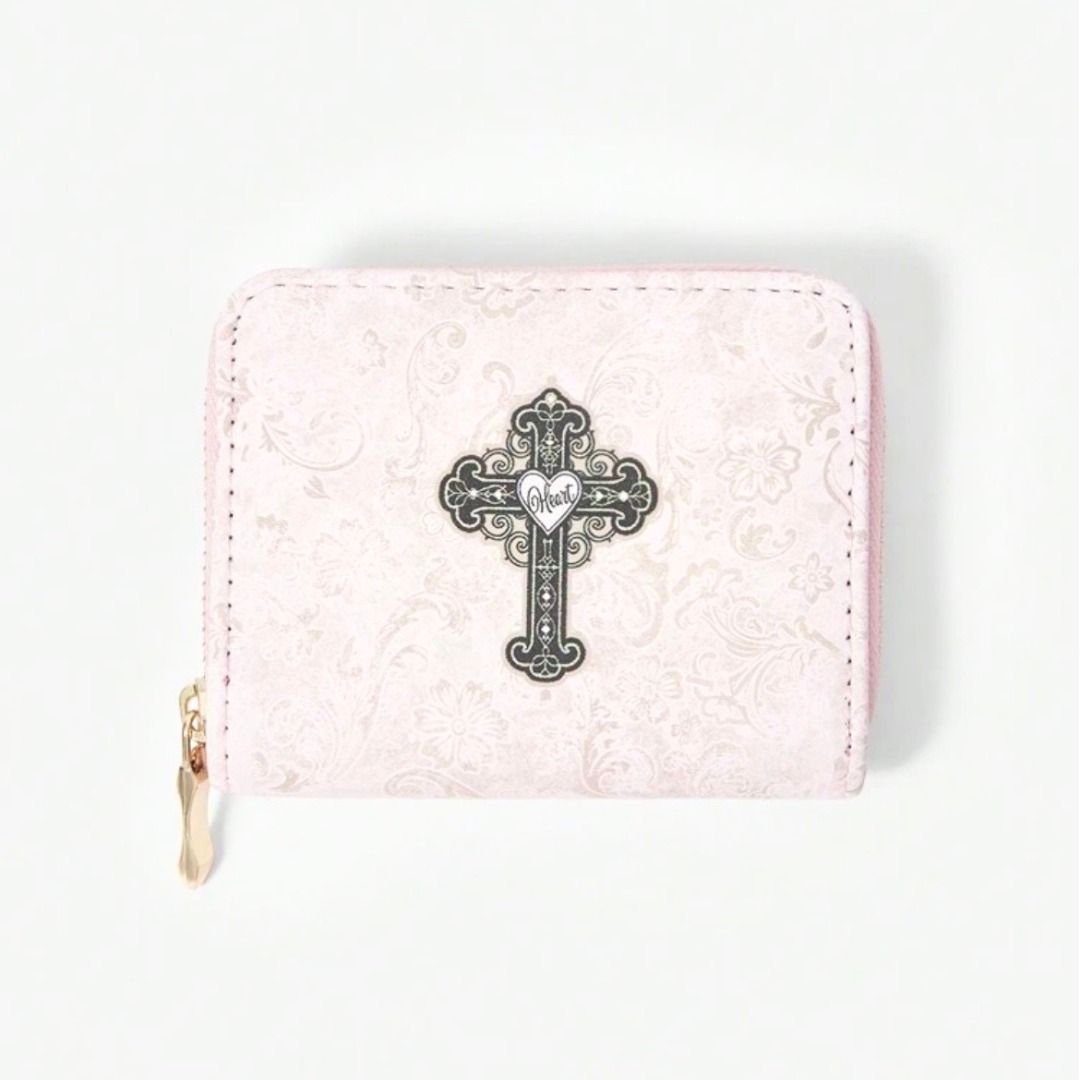 Pink Cross Wallet