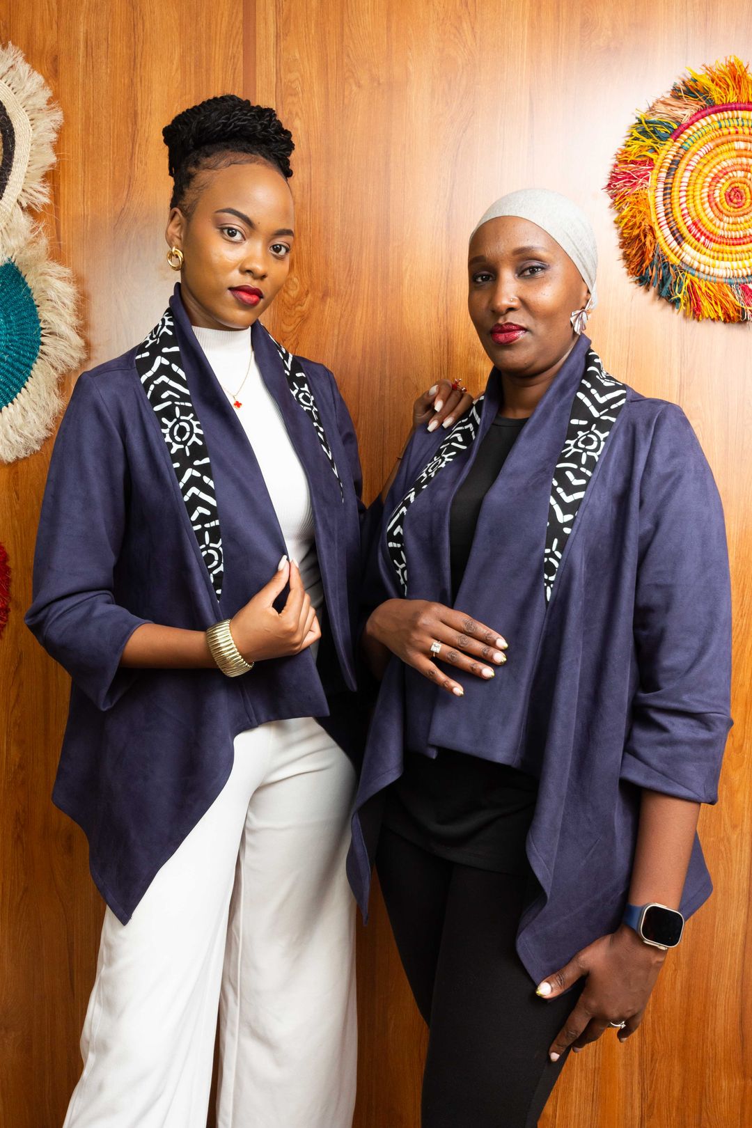 Kilele Blazer - Navy Blue