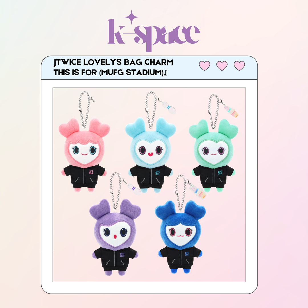 TWICE LOVELYS BAG CHARM THIS IS FOR (MUFG STADIUM)』