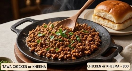 Tawa Kheema/chicken (SB) 