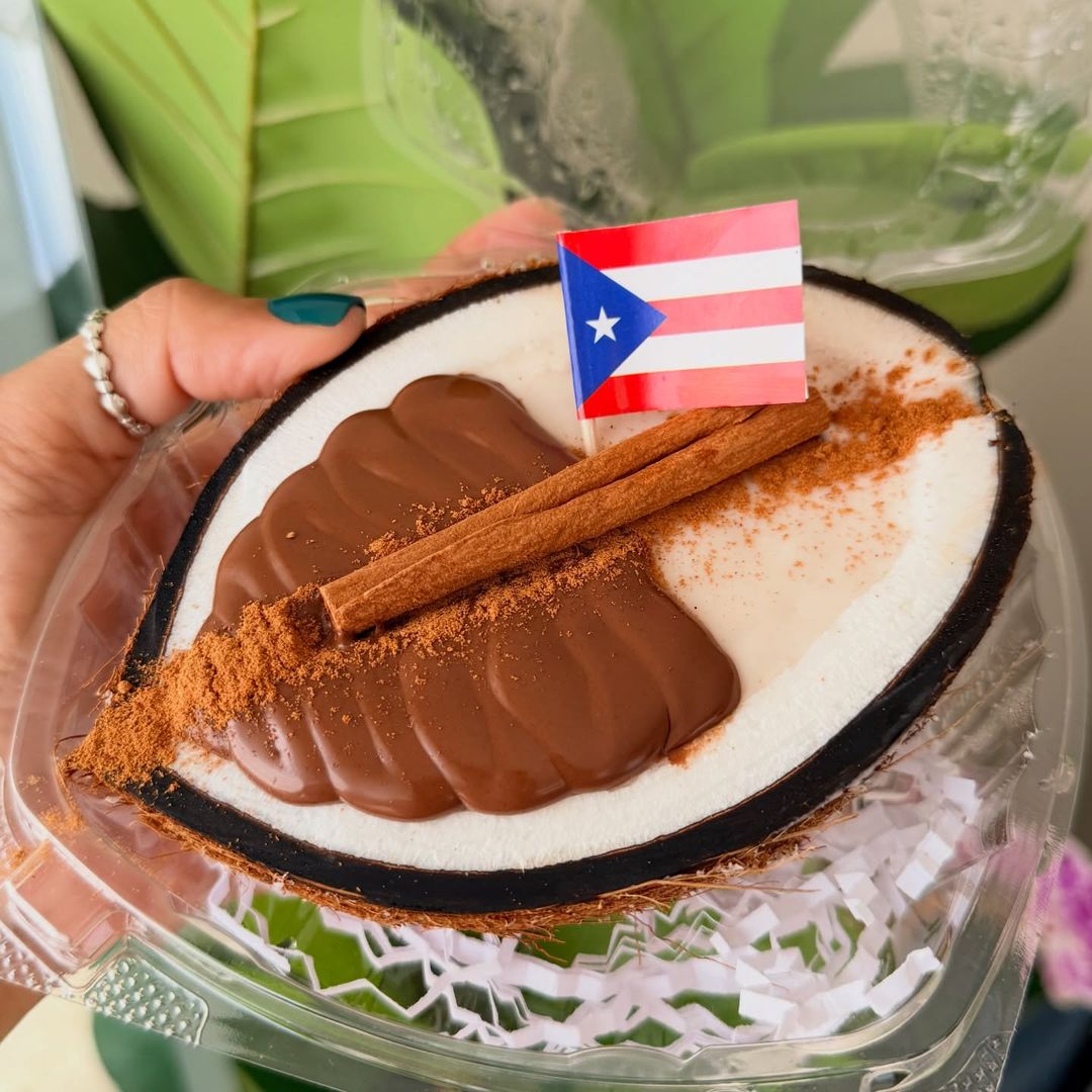 Tembleque en Coco para recoger Domingo