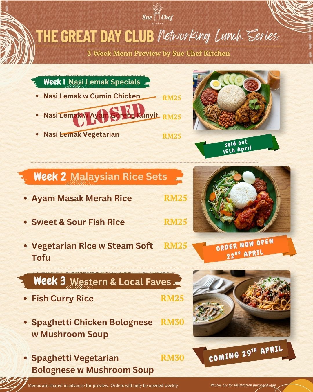 The Great Day Club - Networking Luncheon 22nd APRIL 2026