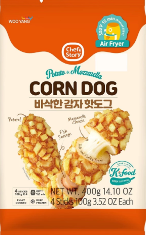 SL Potato Half & Half Corndogs 