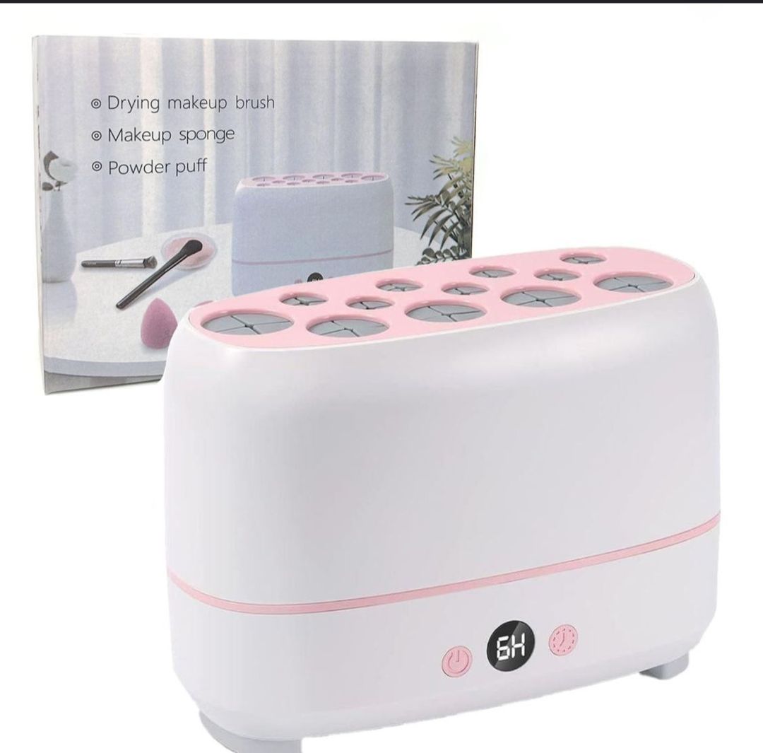 Secadora Eléctrica de Brochas y Esponjas – Higiene Rápida 