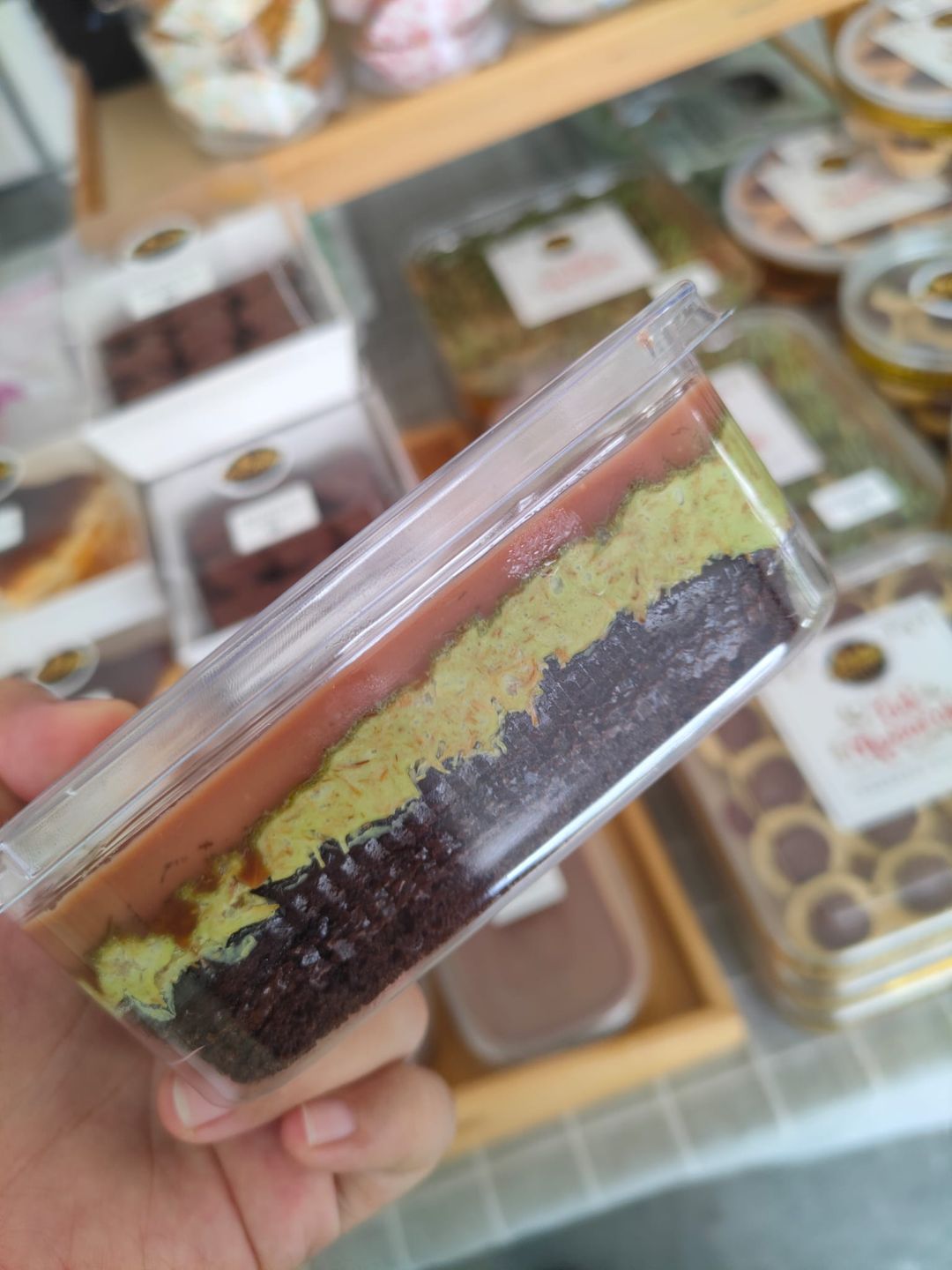 Chocolate Cake Kunafa 