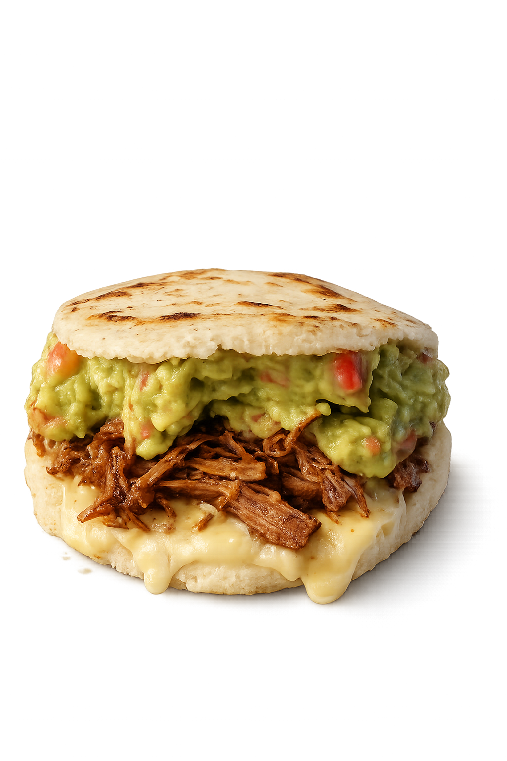 Arepa de Carne Mechada