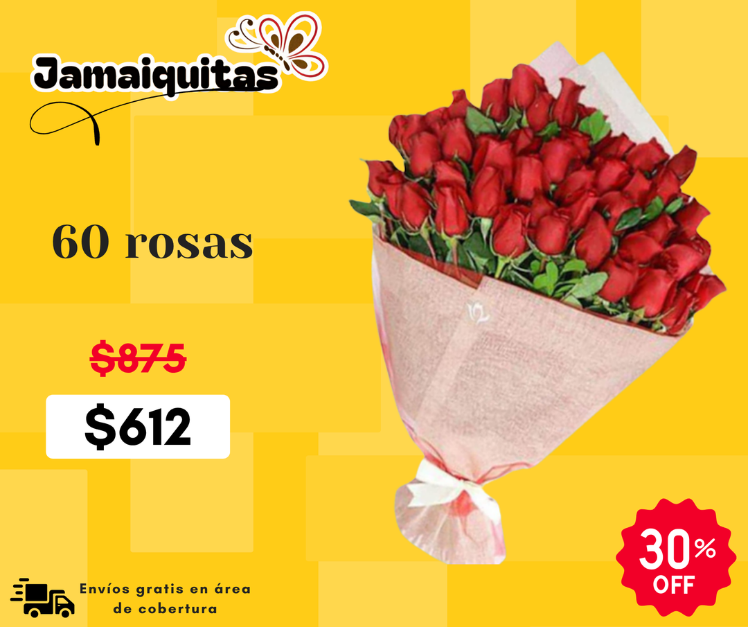 60 rosas