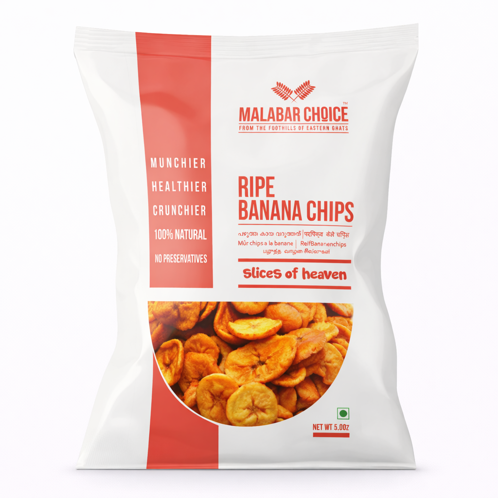 Malabar Choice Ripe Banana Chips 150g
