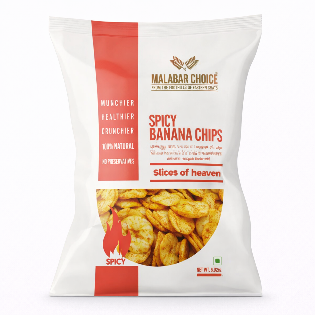 Malabar Choice Spicy Banana Chips 150g