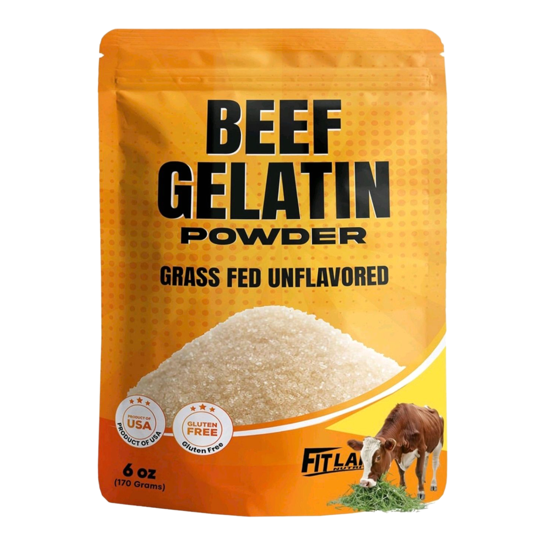 Gelatina Bovina en Polvo (6 oz)