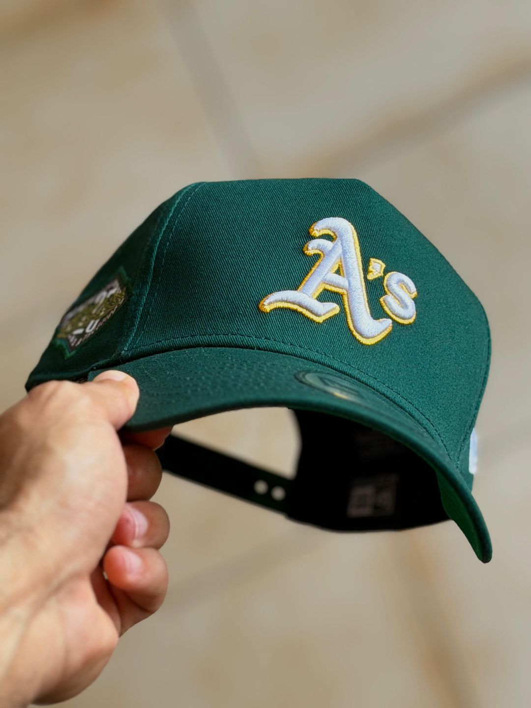 New Era 9Forty - Oakland Atletics 25 Aniversary Green