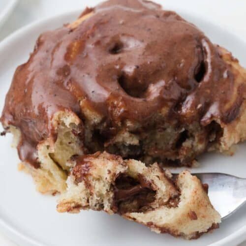 Chocolate Cinnamon Rolls x 4 