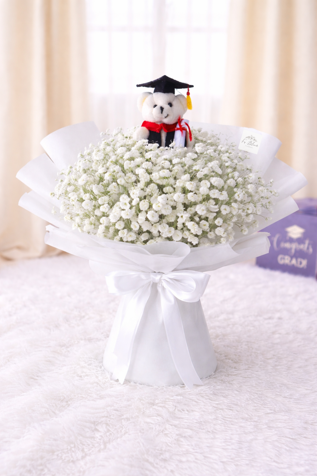 [GRAD] Baby's Breath Bouquet