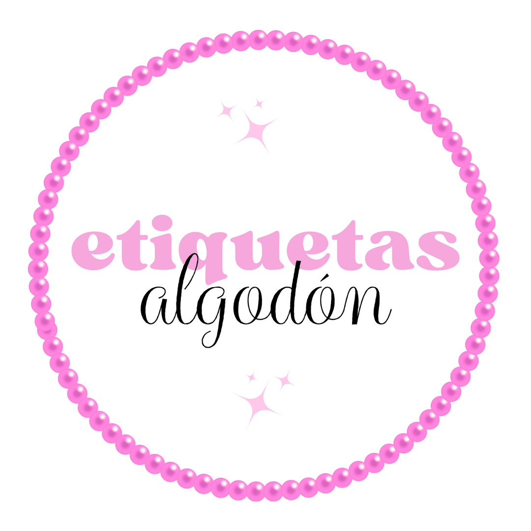 ETIQUETAS TEXTILES para coser ALGODÓN 