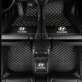 TAPIS 8D plus LUXURY-hyundai (noir/beige)