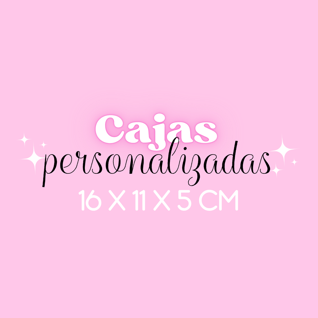 Cajas personalizadas 16 x 11 x 5 cm 