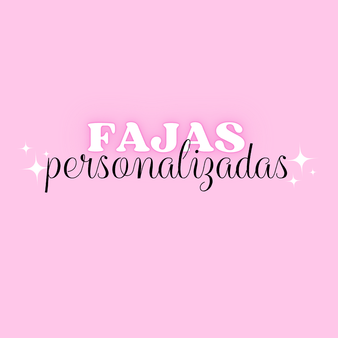 Faja personalizada semitransparente 
