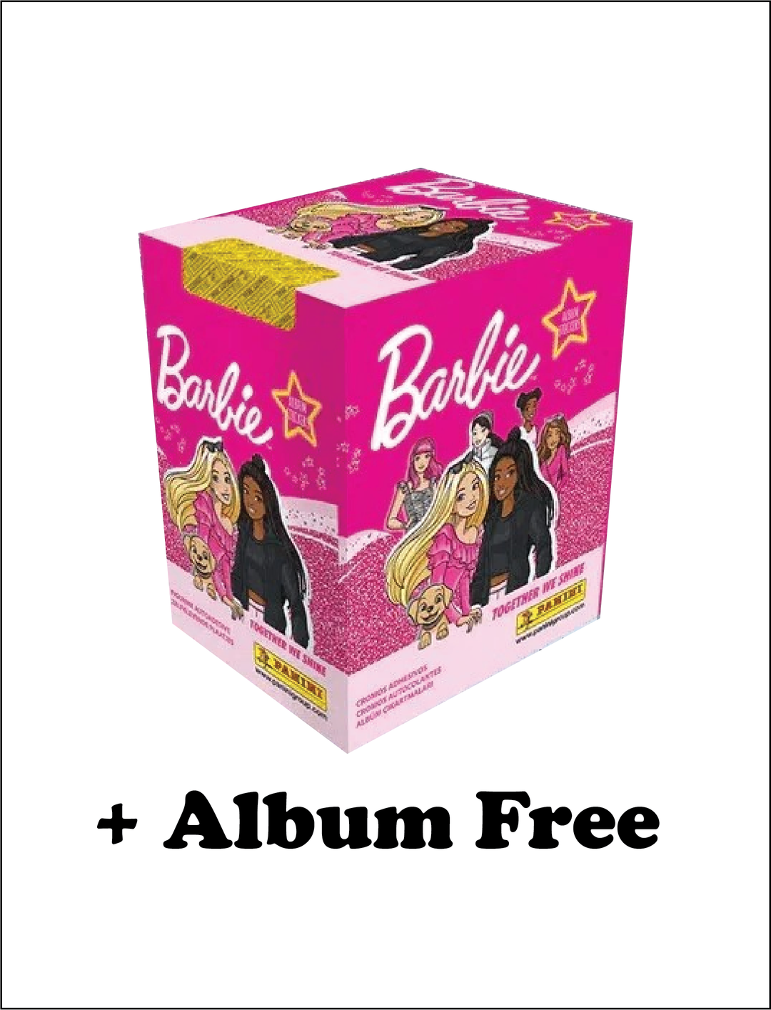 PANINI BARBIE BOX OF 50 PACKETS