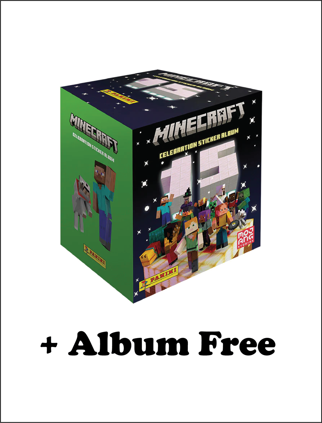 PANINI MINECRAFT BOX OF 36 PACKETS