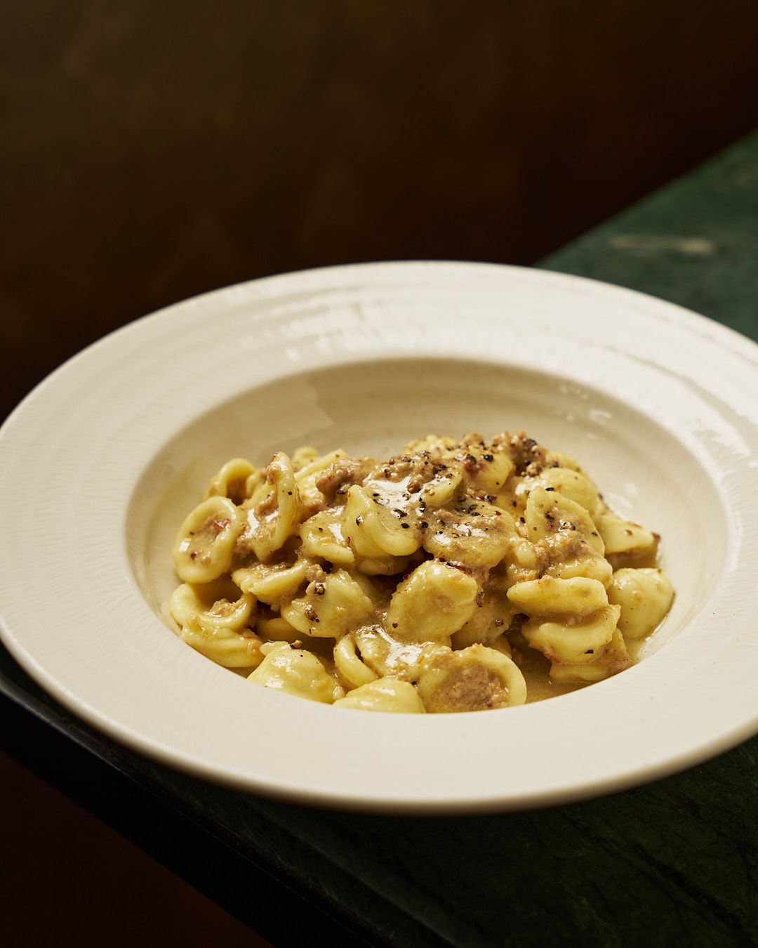 Orecchiette with Ragu Bianco