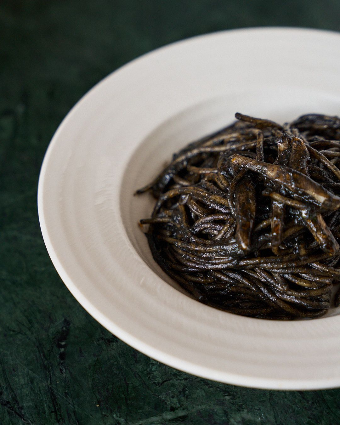 Squid Ink Spaghetti