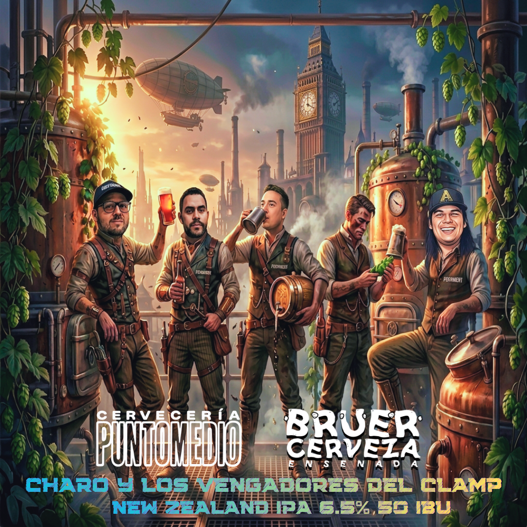 Charo y los Vengadores del Clamp New Zealand IPA  Barril