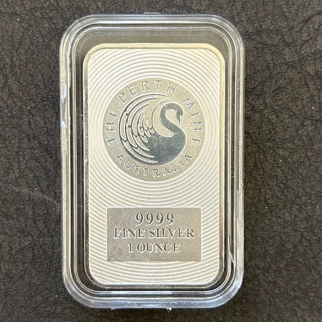 1 OZ Bar by the Perth Mint