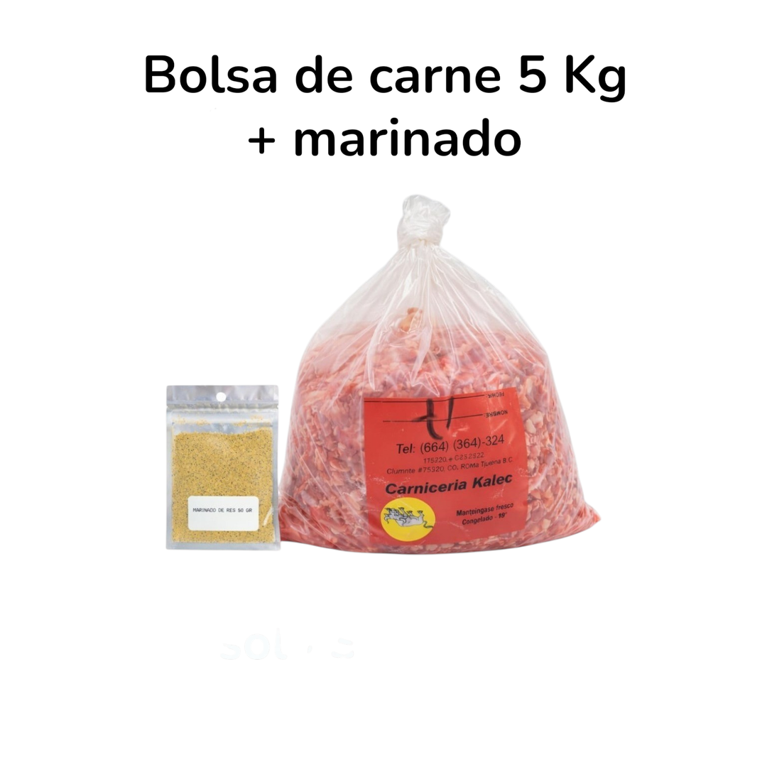 Z PAQUETE DE CARNE DE RES PREMIUM CON MARINADO KG