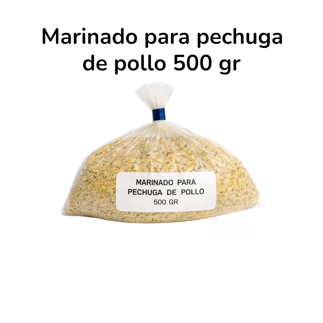 ,MARINADO PARA PECHUGA DE POLLO .500 GR