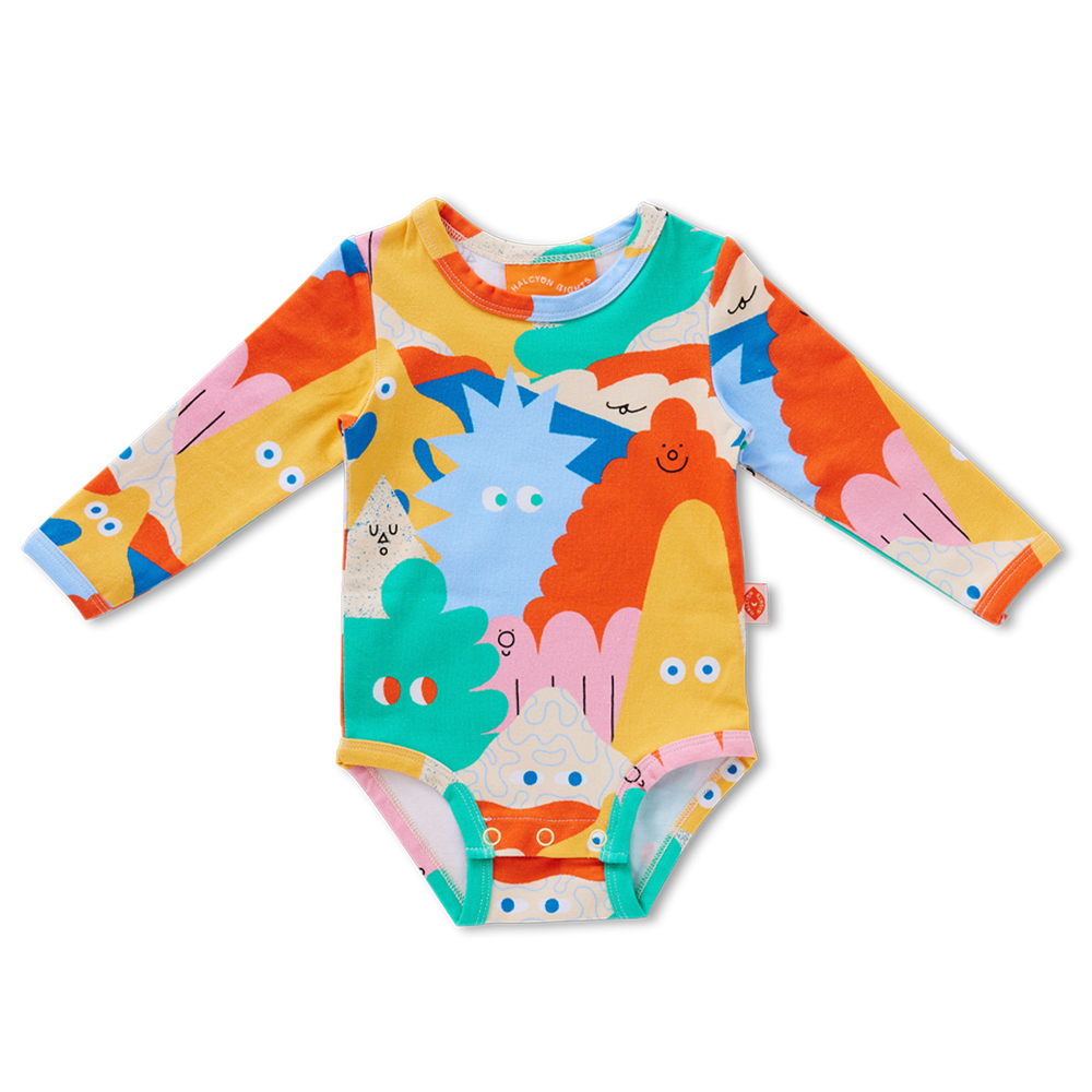 [PRE-ORDER] Long Sleeve Bodysuit (Mount Wiggly)