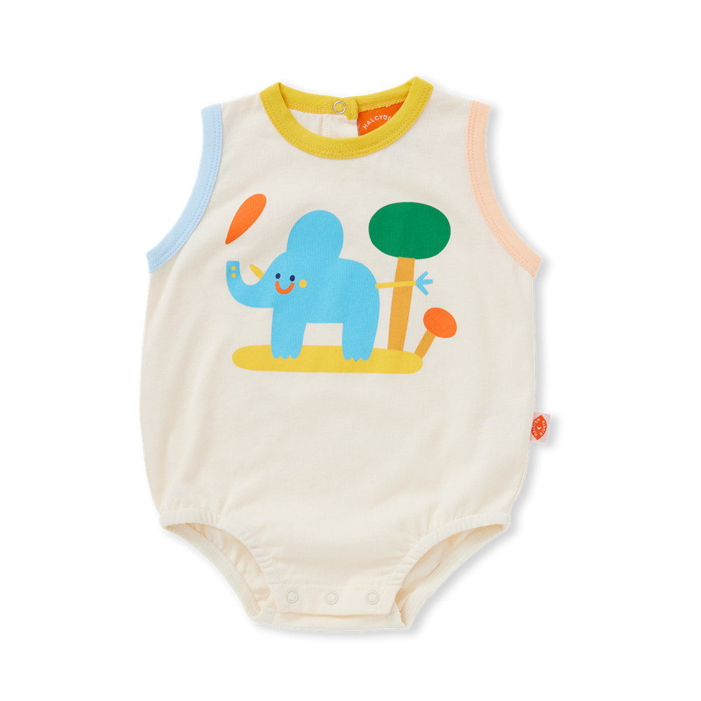 [PRE-ORDER] Cotton Singletsuit (Zoo Crew)