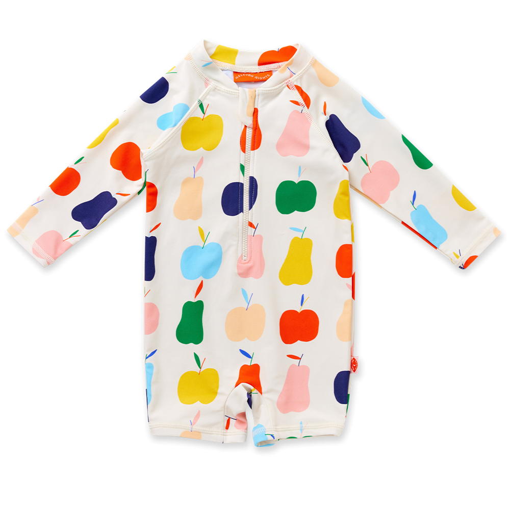 [PRE-ORDER] Long Sleeve Rash Swimsuit (Tiny Orchard)