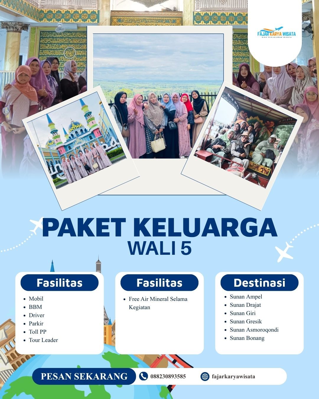 PAKET KELUARGA WALI 5 