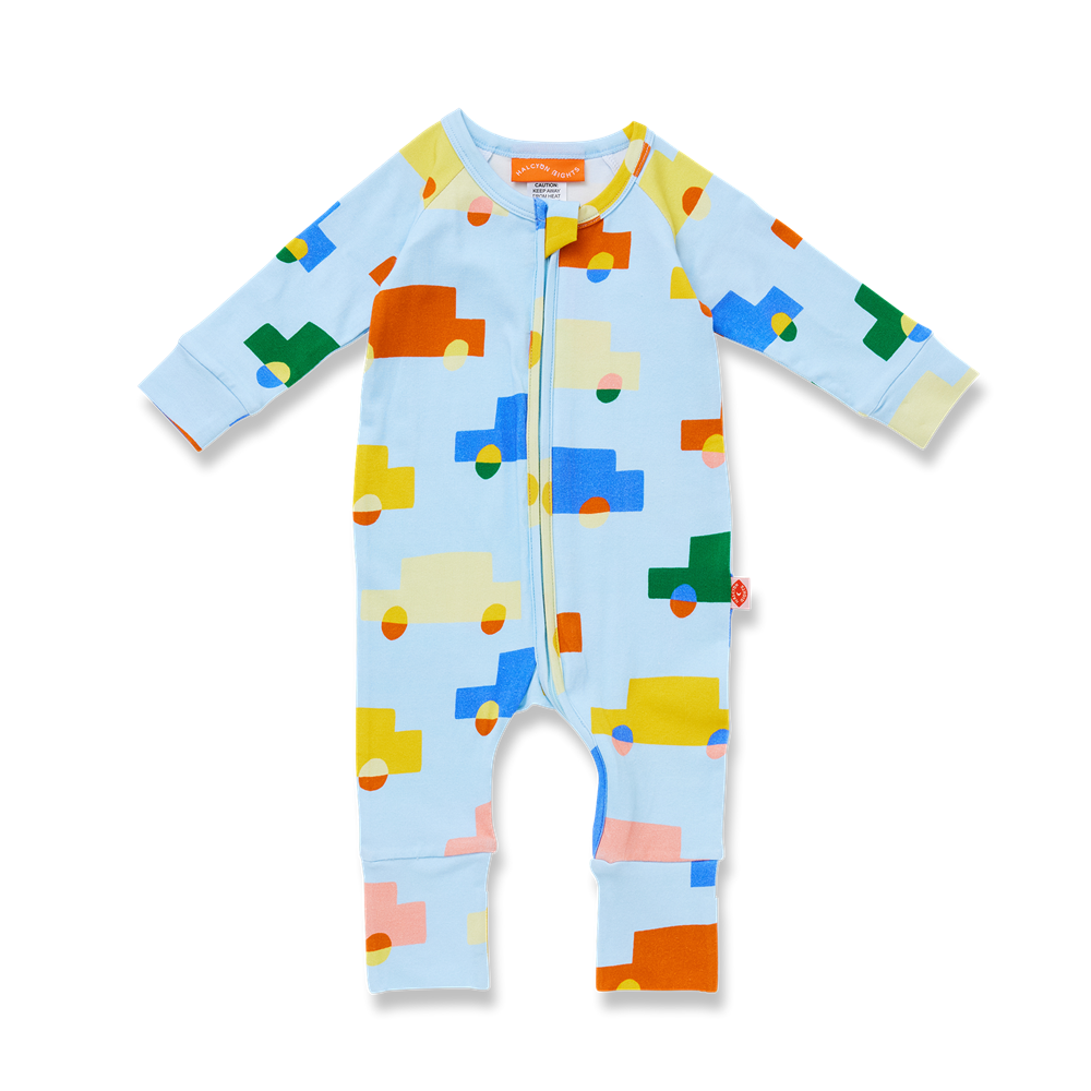 [PRE-ORDER] Long Sleeve Romper (Beep Beep)