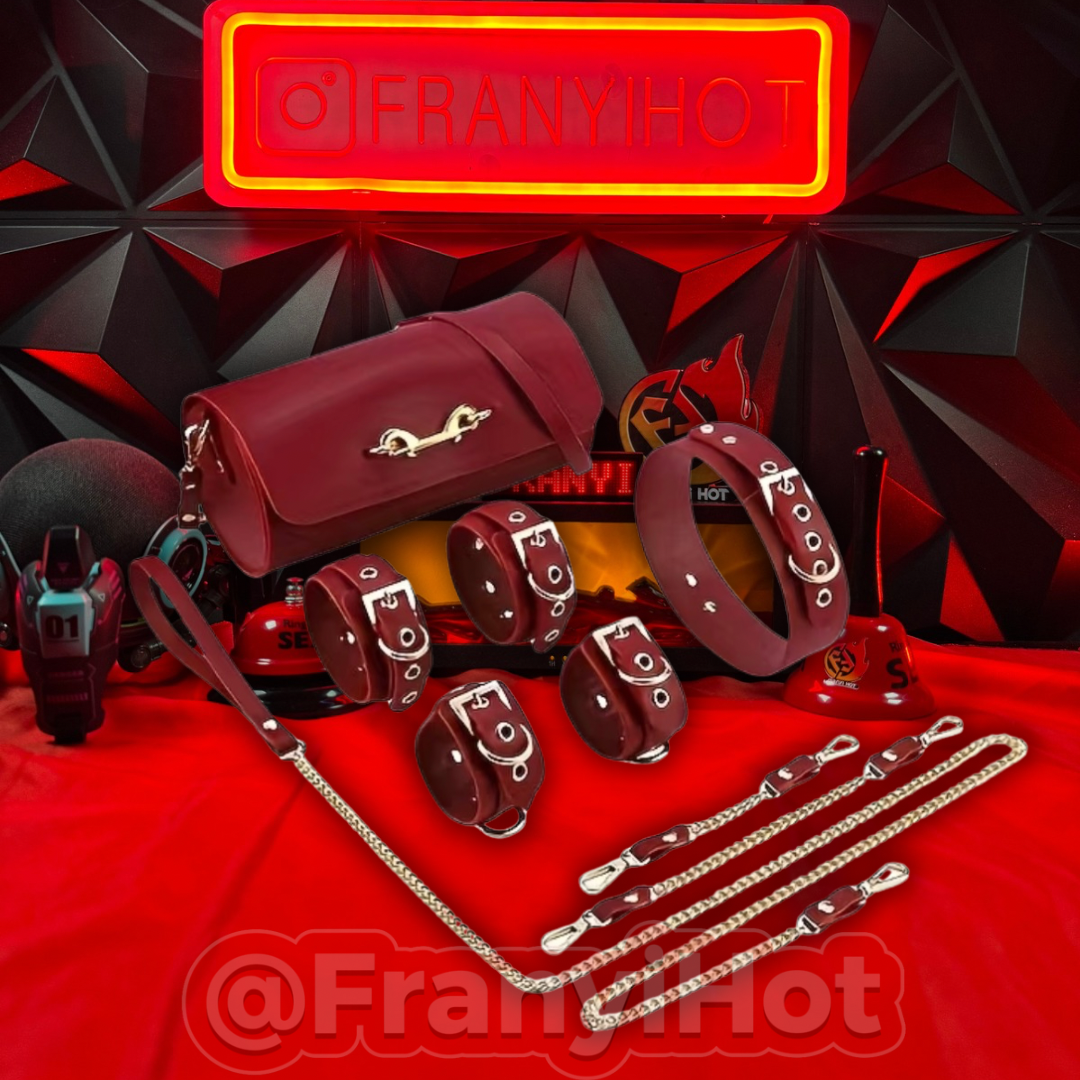 Set de esposas con estuche 