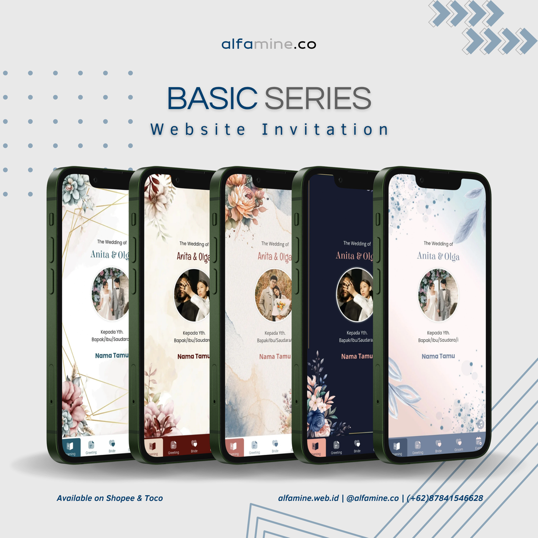 Undangan Digital | Tema Basic