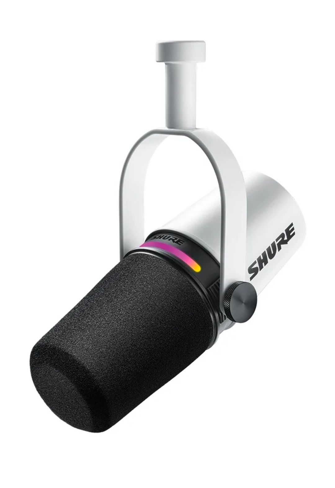 Shure MV7+ Podcast Microphone USB-C & XLR, White