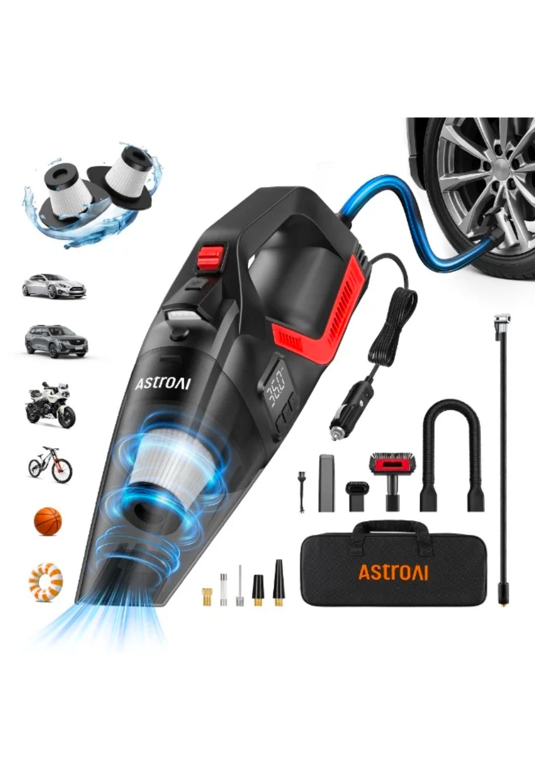 AstroAl Handheld Car Vacuum