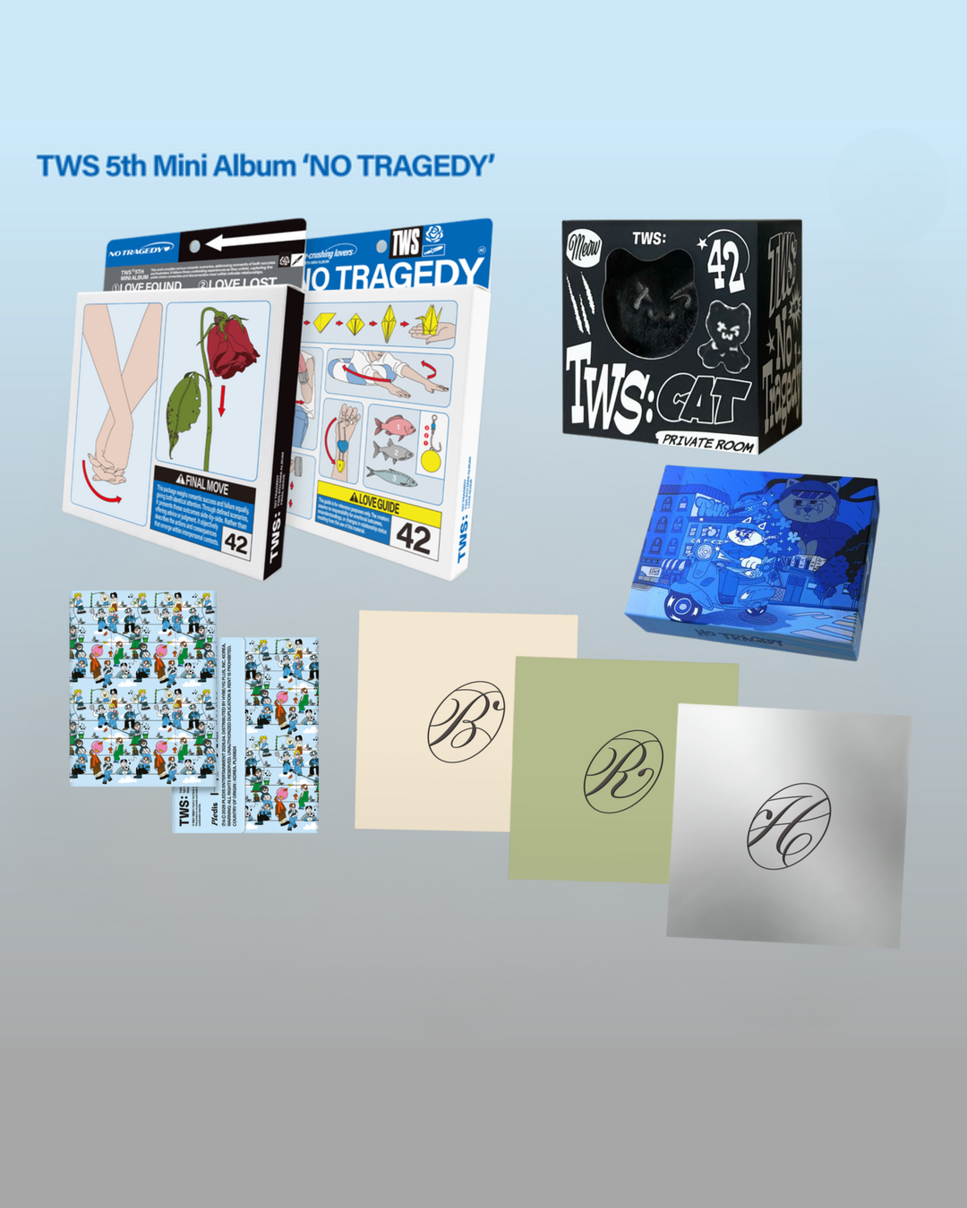 (Platform POB) TWS 5th Mini Album 'NO TRAGEDY'