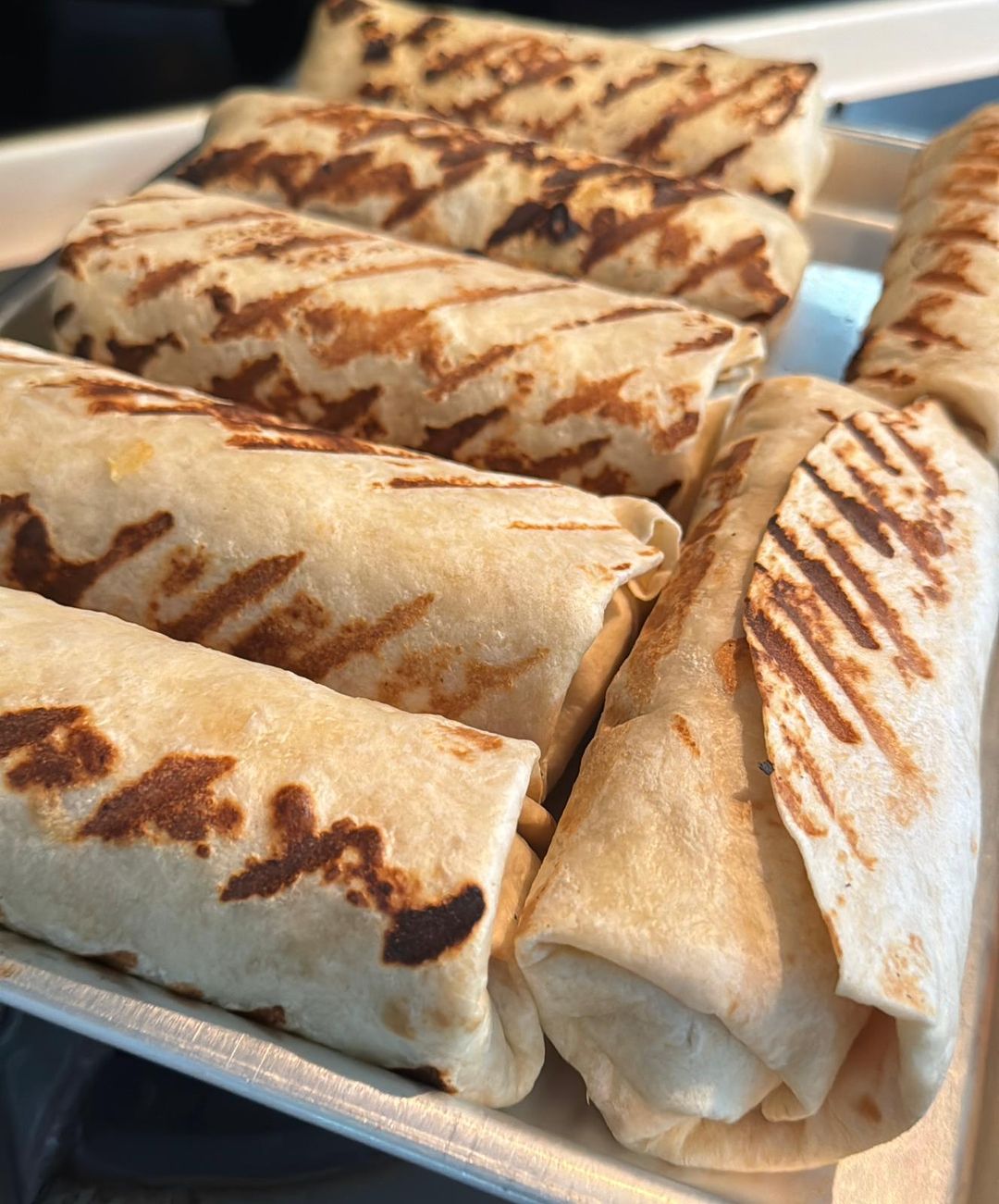 Spiced King Oyster Mushroom Burrito