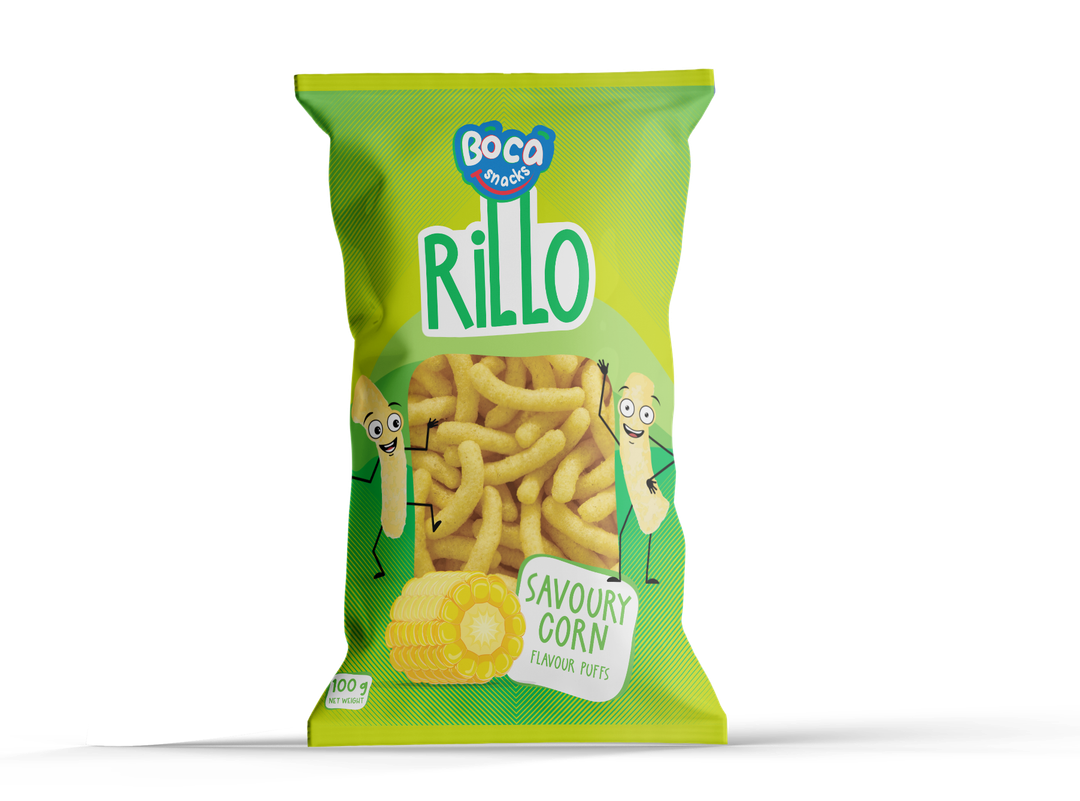 Boco Rillo Savoury Corn 100g × 20s