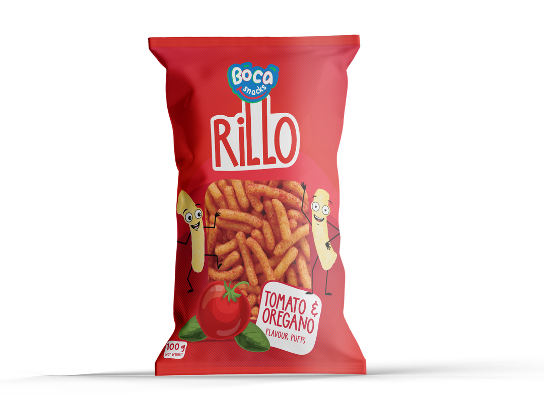 Boca Rillo Tomato & Oregano 100g × 20s