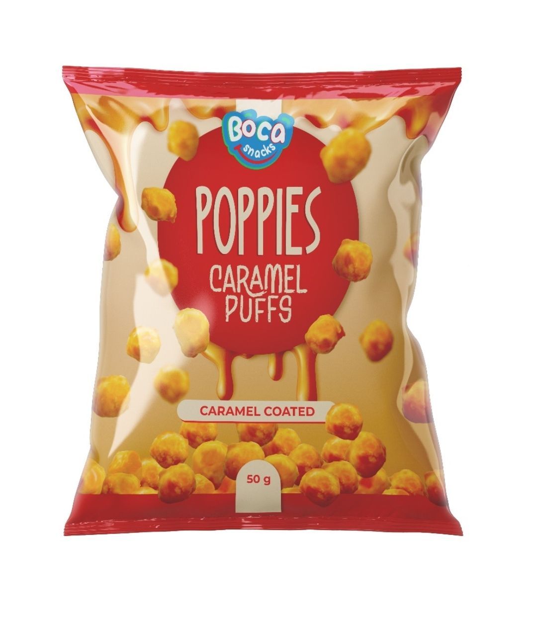 Boca poppies caramel 50g × 24s