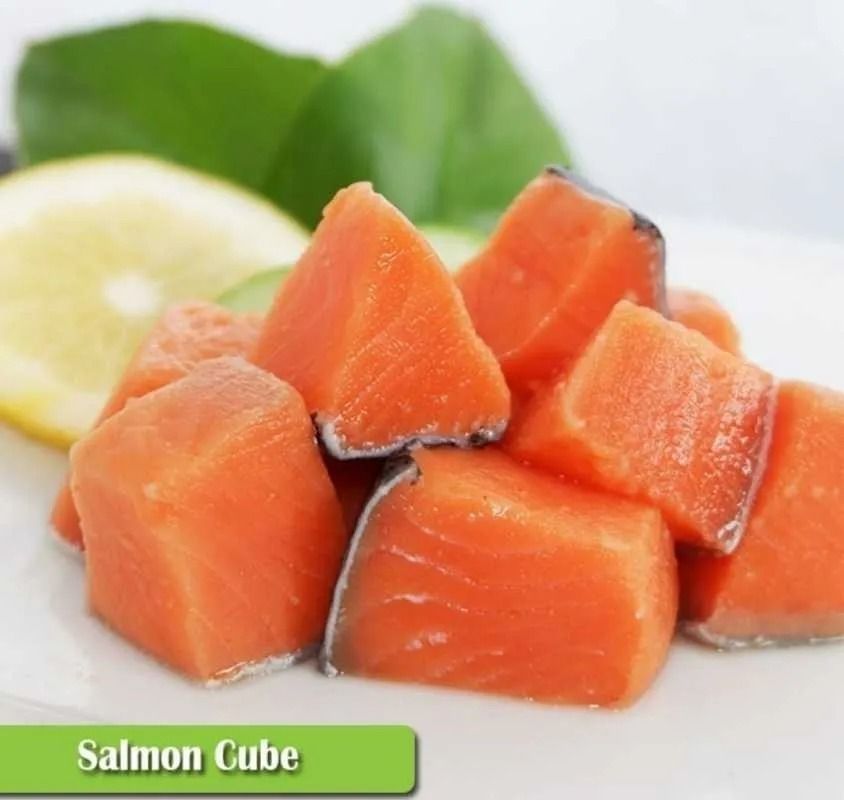 Fresh Salmon Cube (sashimi grade)