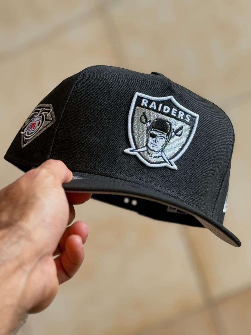 New Era 9Fifty A-Frame -  Oakland Raiders Edition 75th Anniversary Black 