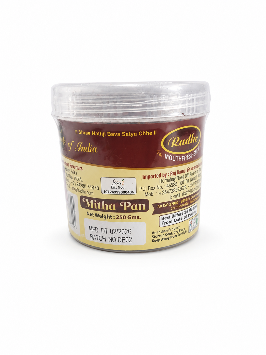 Mithe Pan Packing Pan masala and mouth fresheners - maimoons minimart