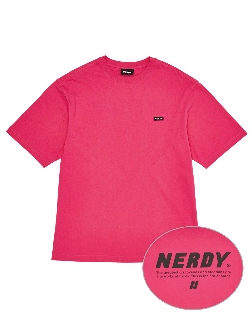 Nerdy Back Logo - Pink