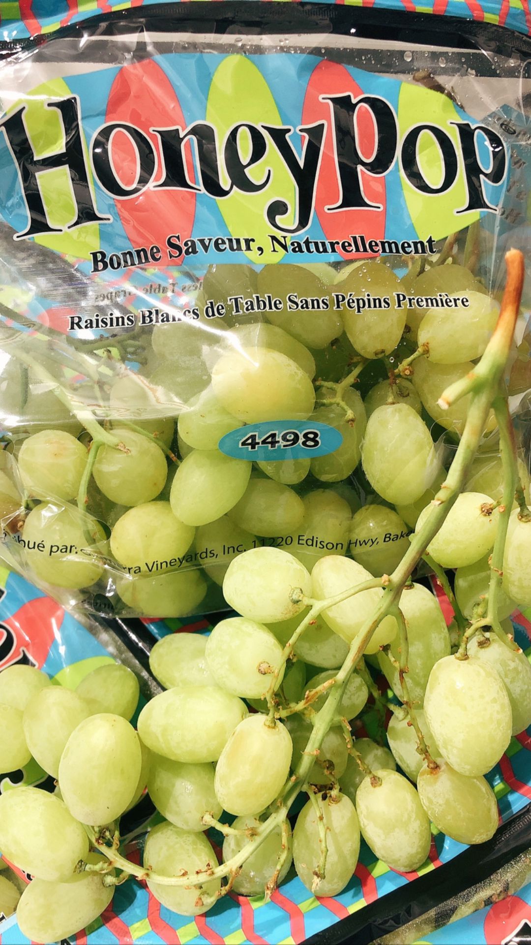 USA Honey Pop Seedless Green Grape